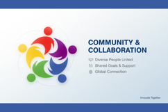 Colorful Teamwork Circle logo Product Image 2