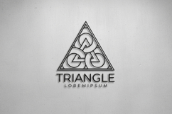 Abstract Geometric Triangle Logo Product Image 3
