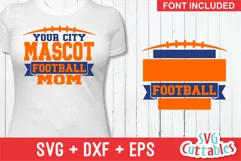 Football SVG | Football Template 0029 | Shirt Design Product Image 1