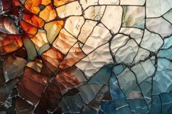 Abstract Stained Glass Background Wallpaper Product Image 1