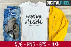 Worlds Best Mom Svg, Mama Svg, Mom Svg, Mama 2021 Svg, Mom Product Image 2