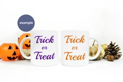 Halloween 2 mugs mockup, Two coffee mugs mockup PSD Product Image 2