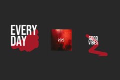 Red Shade Instagram Puzzle Templates Product Image 7