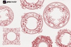 Procreate, Baroque frames bundle Product Image 2