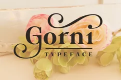 Gorni Typeface - Free Font of The Week Product Image 1