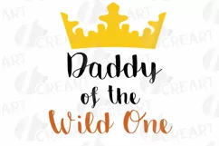 Wild One baby fox t-shirt graphic, family birthday svg files Product Image 11