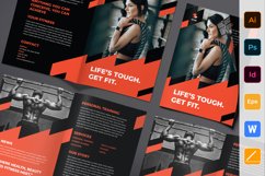 Gym Training Brochure Bifold Product Image 1
