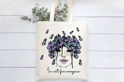 Butterfly Girl Print | Elegant Design | Sublimation Print Product Image 2
