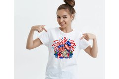 Patriotic Gnome July 4th Sublimation PNG Product Image 5