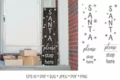 Christmas and New Year Porch Signs SVG Product Image 1