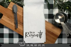 He is Risen Floral Cross SVG, Sublimation, Printable Product Image 3