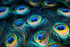 Peacock Feathers Background Wallpaper Product Image 1
