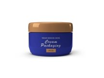 Cosmetic Cream Jar Packaging Mockup Template Bundle Product Image 2