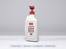 Liquid Soap Packaging Mockup Template Bundle Vol 1 Product Image 5