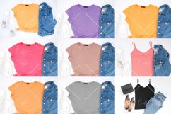 SUPER BIG 72 bright T-shirts, tops mockups bundle JPG Product Image 8