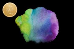 Wet Waterpaint Stain Clipart Set Product Image 2
