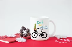 Christmas SVG Cut File - Deck the Halls SVG File Product Image 4