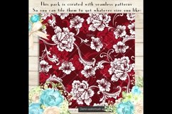 100 Seamless Antique Baroque Pattern Digital Papers