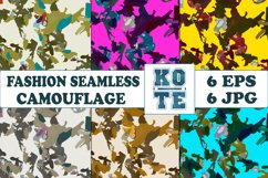 6 Seamless Fashion Camouflage Product Image 1