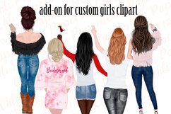 Custom Hairstyles Clipart,Hair clipart, Womans Hair Clipart Product Image 2