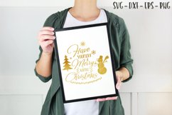 Have yourself a Merry Little Christmas SVG Cutting File - Christmas Quotes Product Image 1