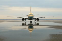 Commercial Airbus Charter Airline front view Photography Product Image 1