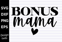 Bonus mama SVG Product Image 1