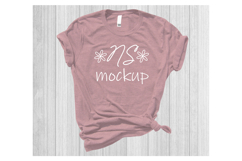 Bella Canvas 3001 Tshirt Mock-up BUNDLE ALL HEATHERS Product Image 15