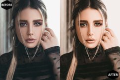 10 Close Up Photoshop Actions And ACR Presets, selfie preset Product Image 6