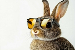 bunny with glasses Product Image 1