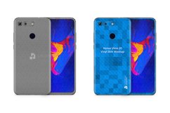 Honor View 20 Vinyl Skin Design Mockup 2019 Product Image 2