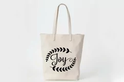 Christmas SVG Cut File - Joy SVG File - Christmas Ornament Product Image 8