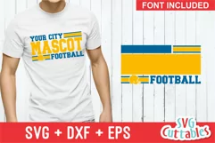 Football SVG | Football Template 005 | Shirt Design Product Image 1