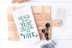 Never let your Fear decide your Fate SVG Cut File Product Image 2