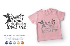 Cupid SVG File - Love Angel, Valentine's Day SVG Product Image 1