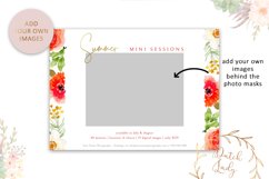 PSD Summer Photo Session Card Template - Design #43 Product Image 3