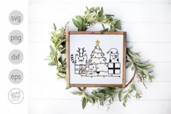Christmas Cats SVG, Cats and Presents and Tree svg Product Image 4
