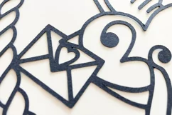Swallow Paper Cut, Nautical SVG Product Image 2