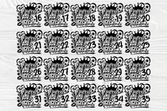 Birthday Queen SVG, 16th to 35th Birthday Girl Svg, Shirts Product Image 2