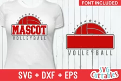 Volleyball SVG | Volleyball Template 003 | Shirt Design Product Image 1