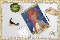 18 Digital Papers - Camping Party Clip art design , Glamping Product Image 12