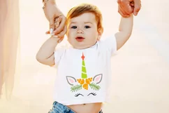Christmas unicorn svg for cricut, Christmas svg t shirt. Product Image 2