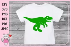 Dinosaur SVG tyrannosaurus rex svg t-rex Product Image 1