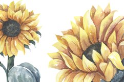 Watercolor Sunflowers Collection. Product Image 4