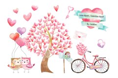 love clipart, valentine day clipart Product Image 1