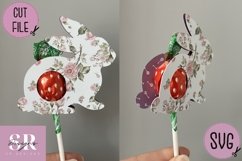 Easter lolly holder bundle | Paper cutting |rabbit lolly Product Image 6