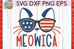Meowica SVG DXF PNG EPS Cutting Files Product Image 2