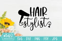 Hair Stylist SVG - Hairdresser Gift SVG Product Image 2