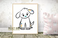Dog / Puppy design. SVG / EPS / DXF / PNG files Product Image 6