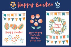 2 Easter watercolor postcards Product Image 1